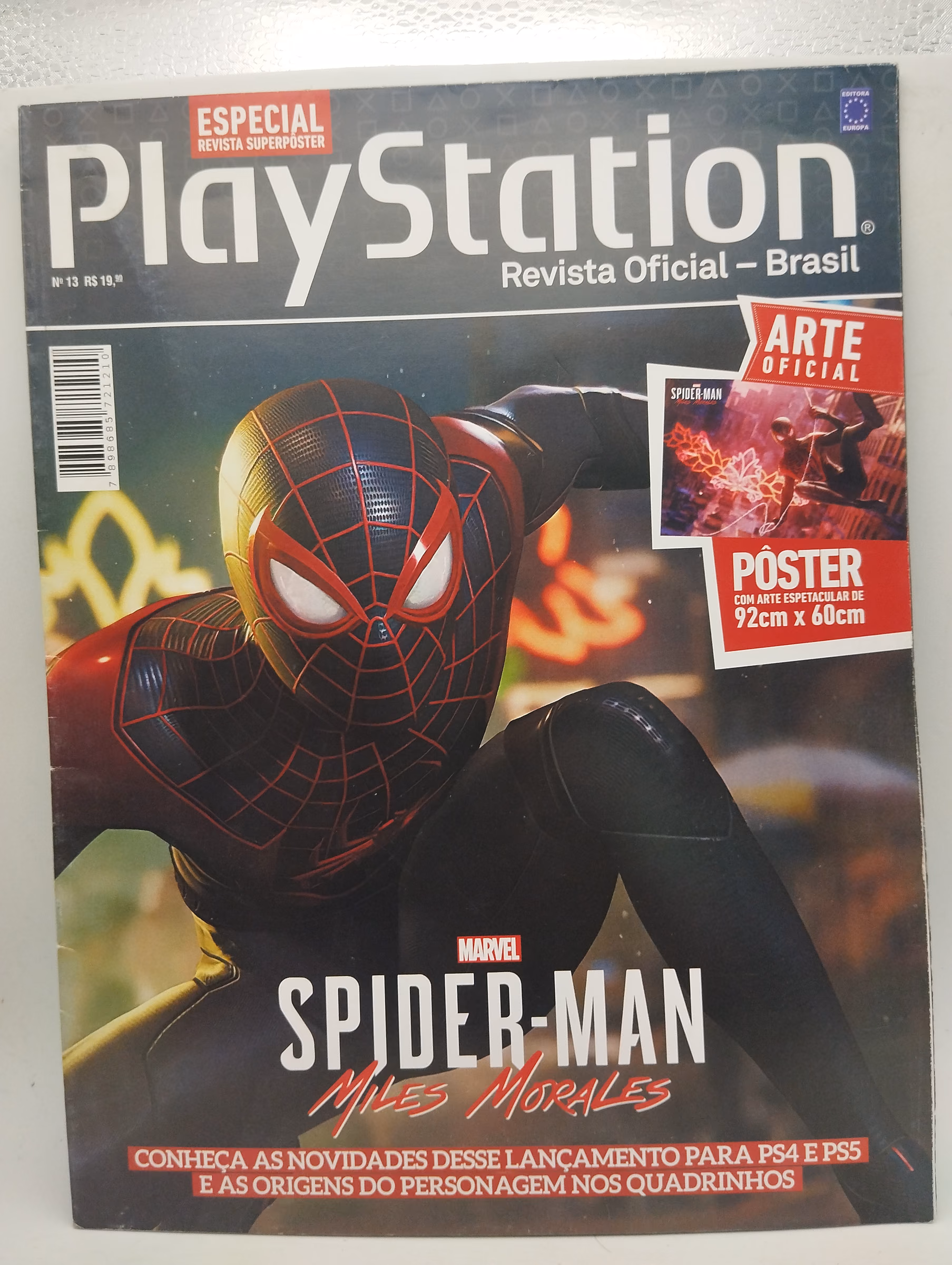 PlayStation Revista Oficial Brasil Nº 13 - Miles Morales