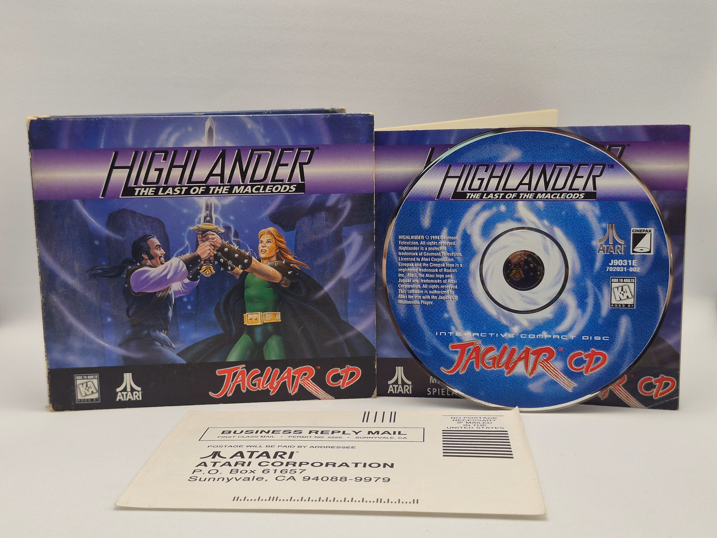 Highlander The Last of the Macleods - Jaguar CD