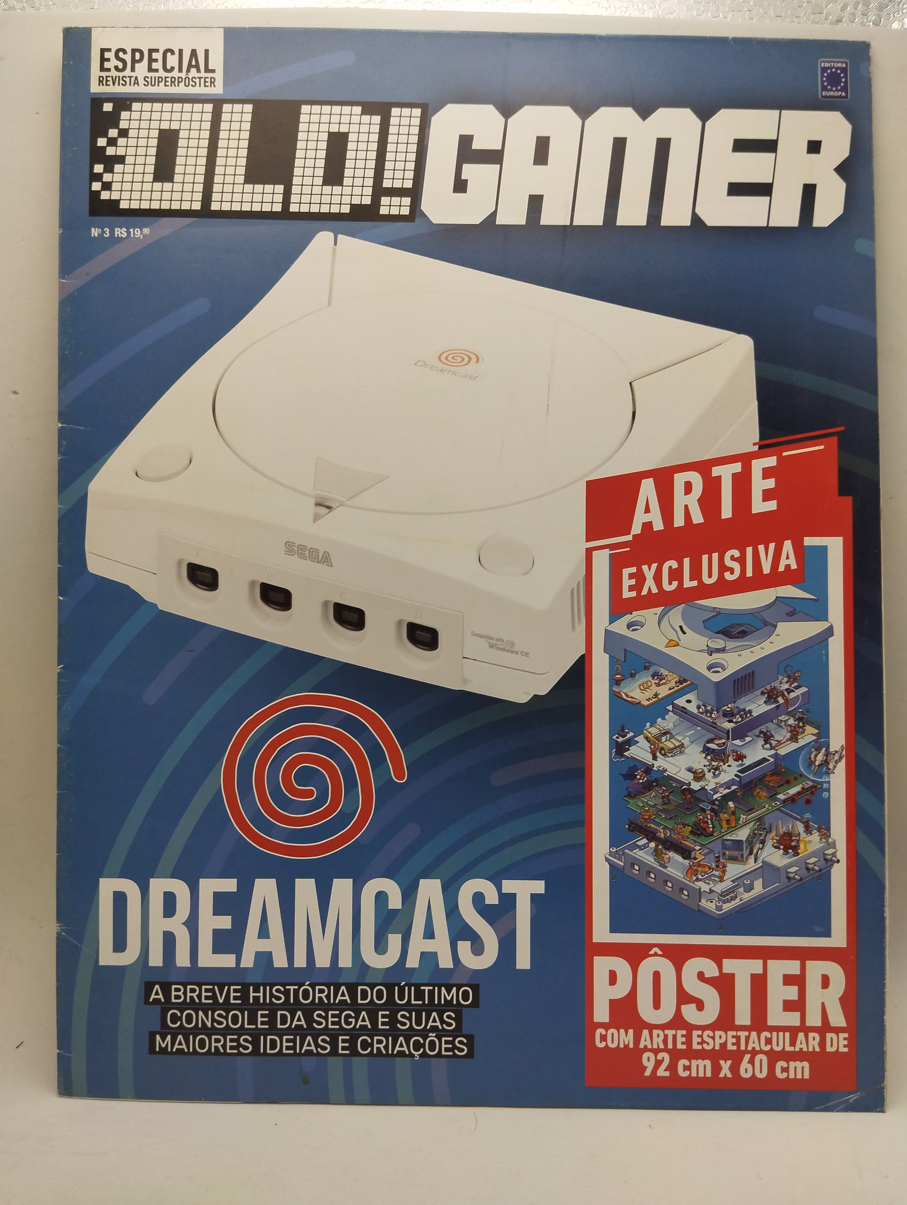 Old Gamer Superpôster Dreamcast