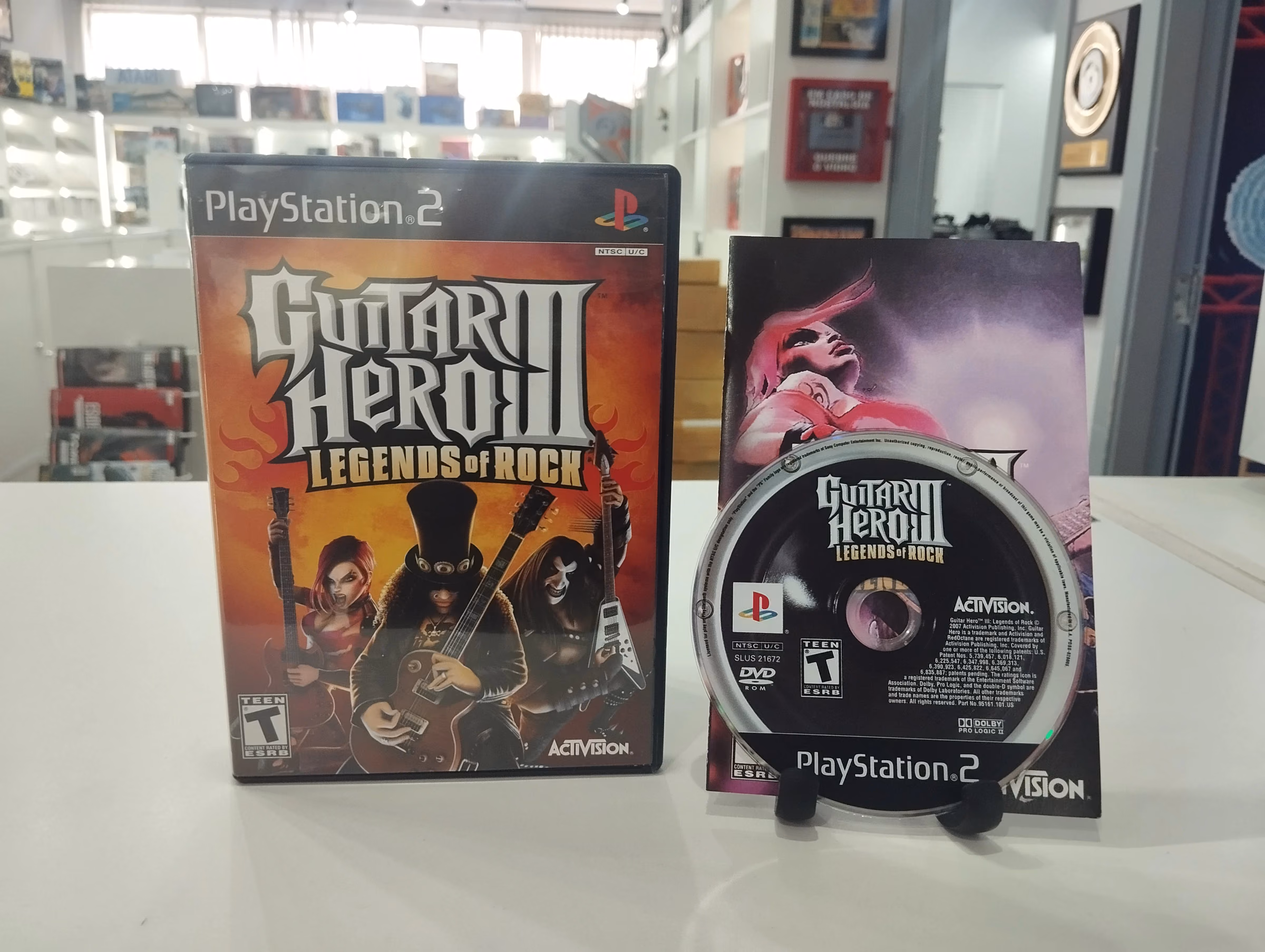 Guitar Hero III Legends of Rock - PS2