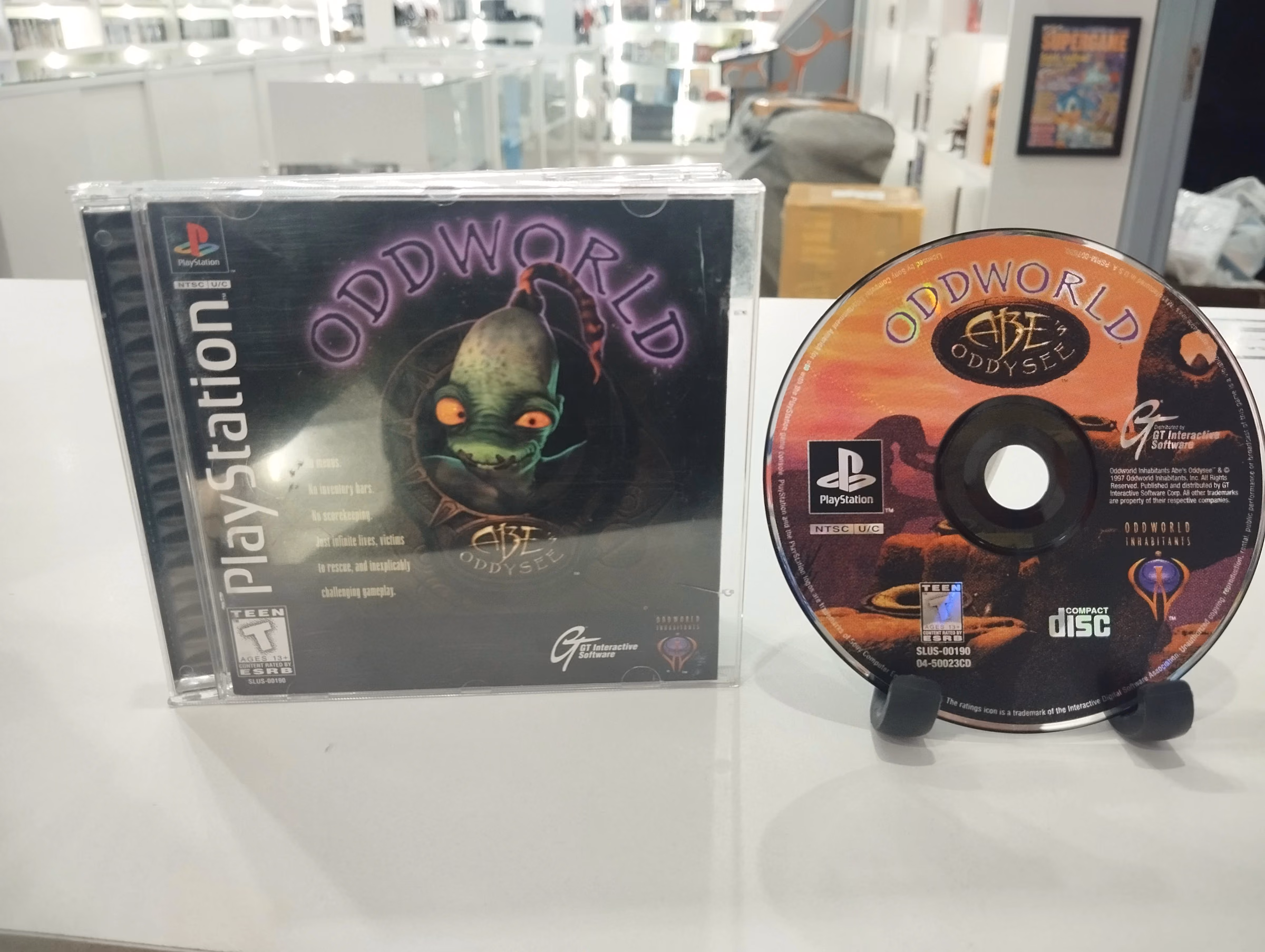 Oddworld: Abe's Oddysee - PlayStation
