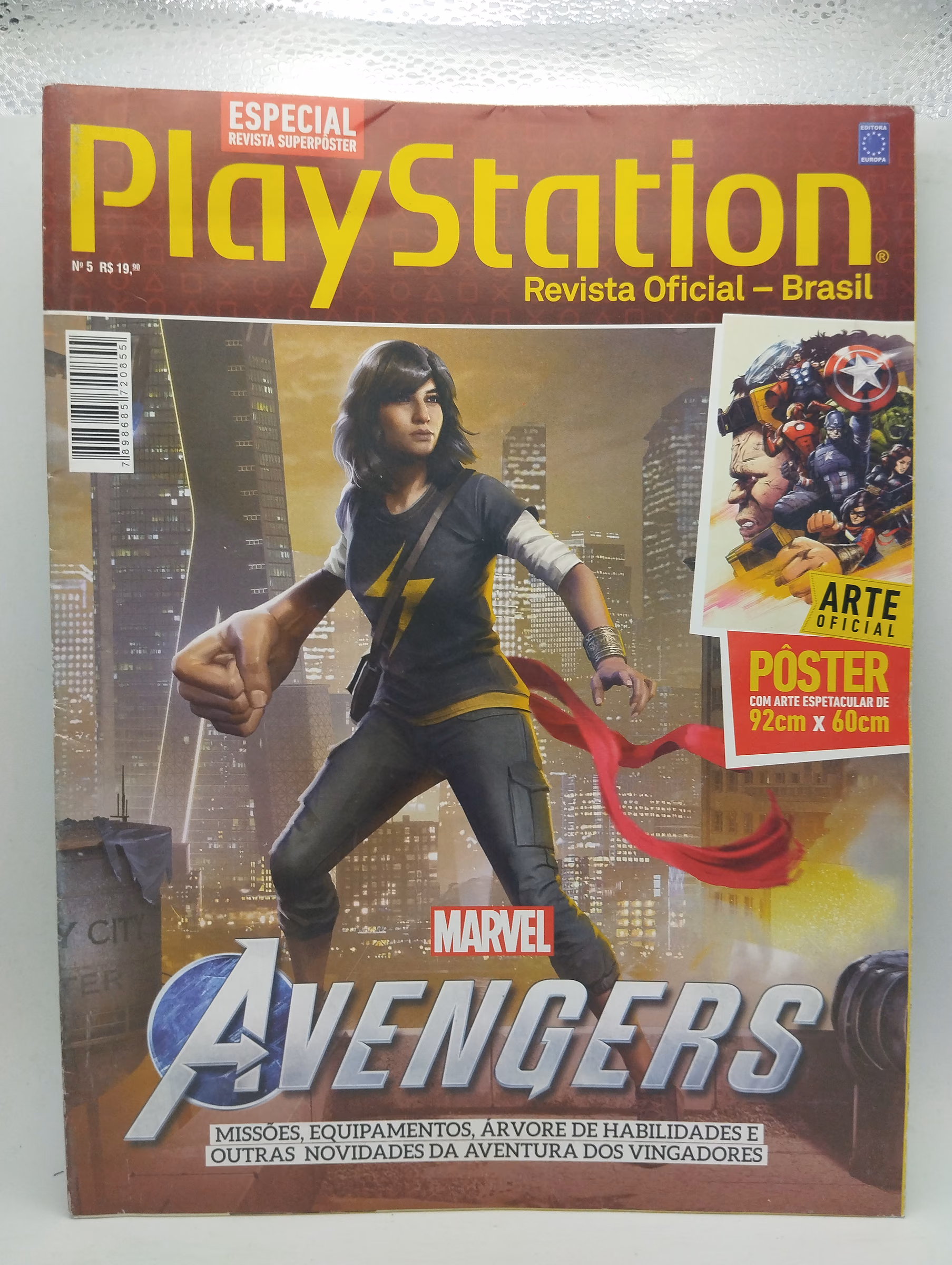 PlayStation Revista Oficial Brasil Marvel Avengers - Multiplataforma