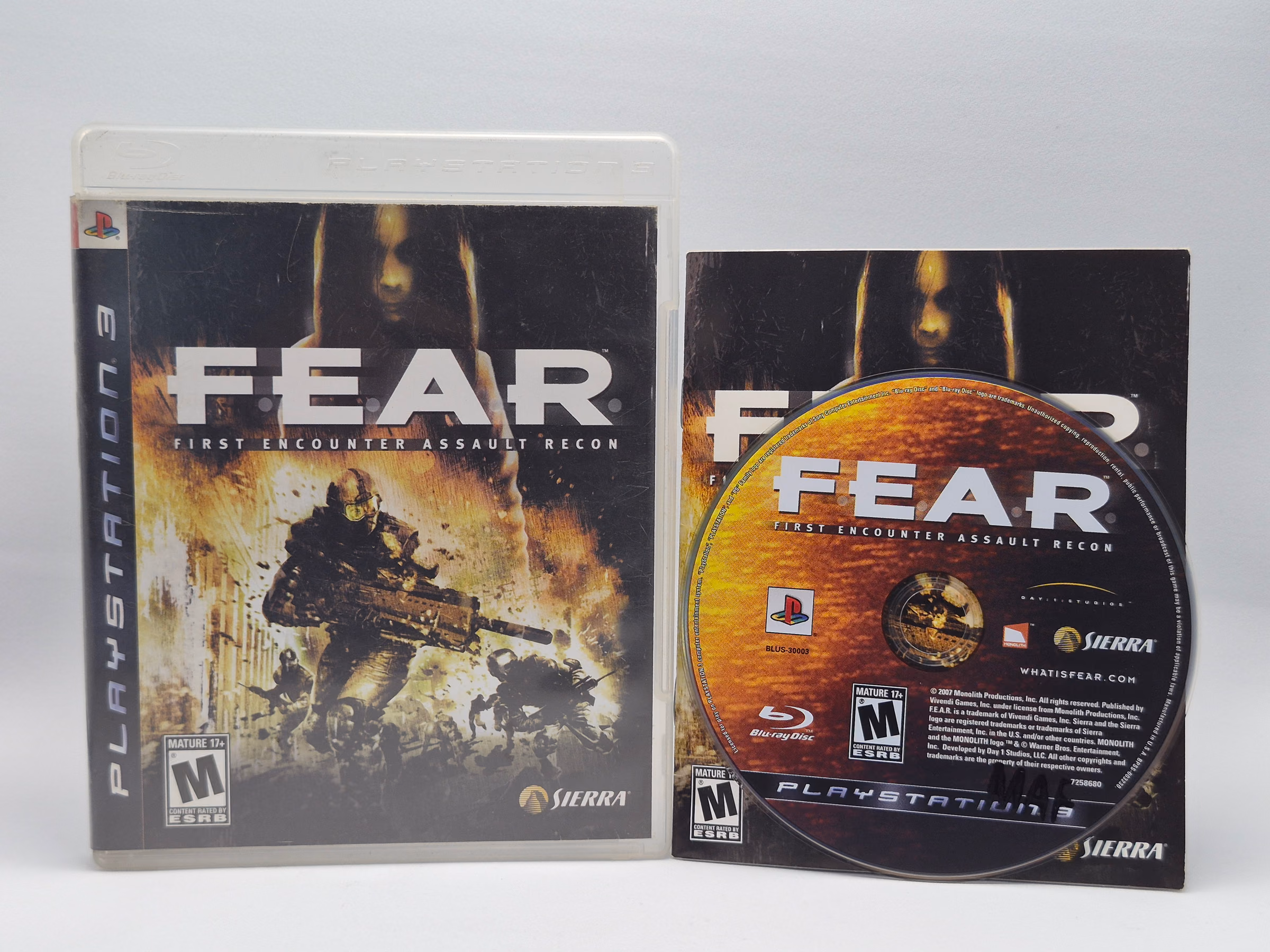 F.E.A.R. First Encounter Assault Recon - PS3