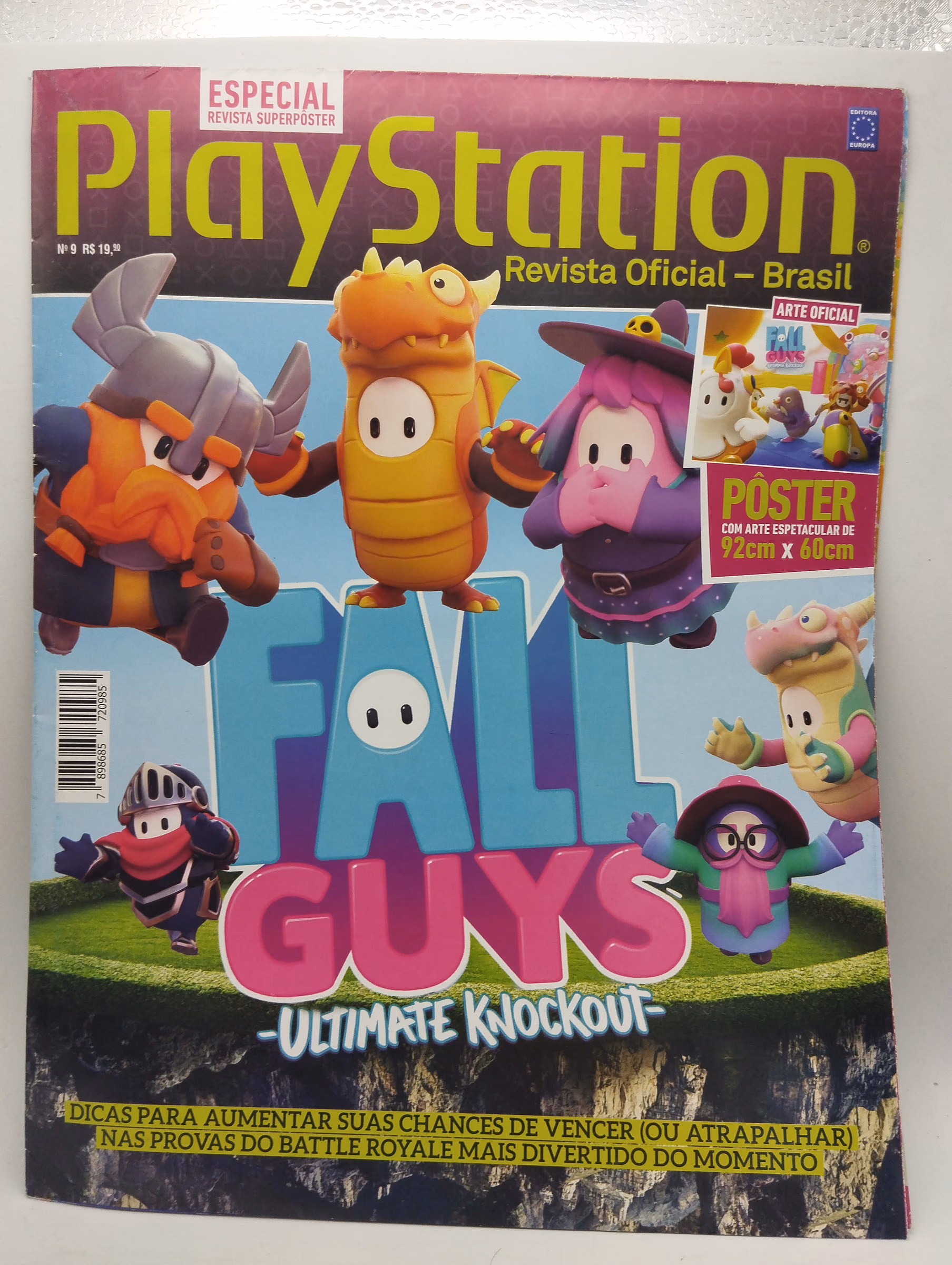 PlayStation Revista Oficial Brasil Nº 9 - PlayStation - Fall Guys