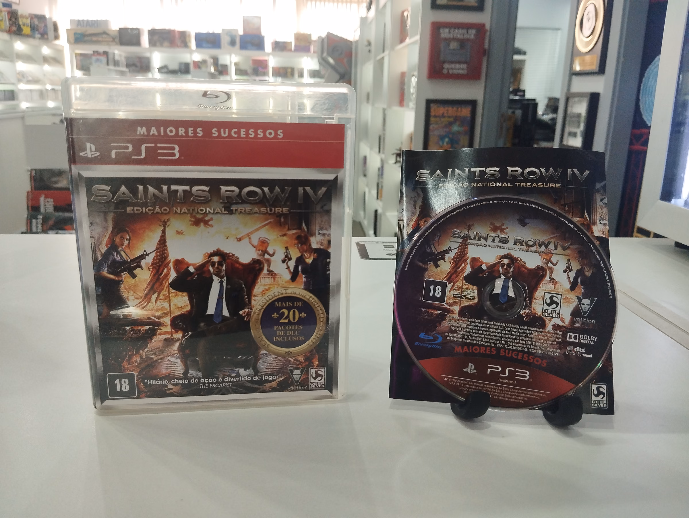 Saints Row IV Edição National Treasure - PS3