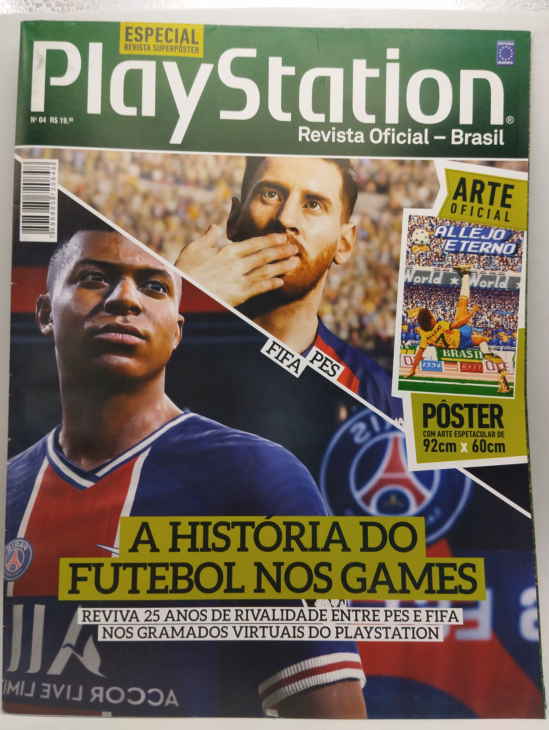 PlayStation Revista Oficial Brasil Nº 04 - PlayStation - Allejo