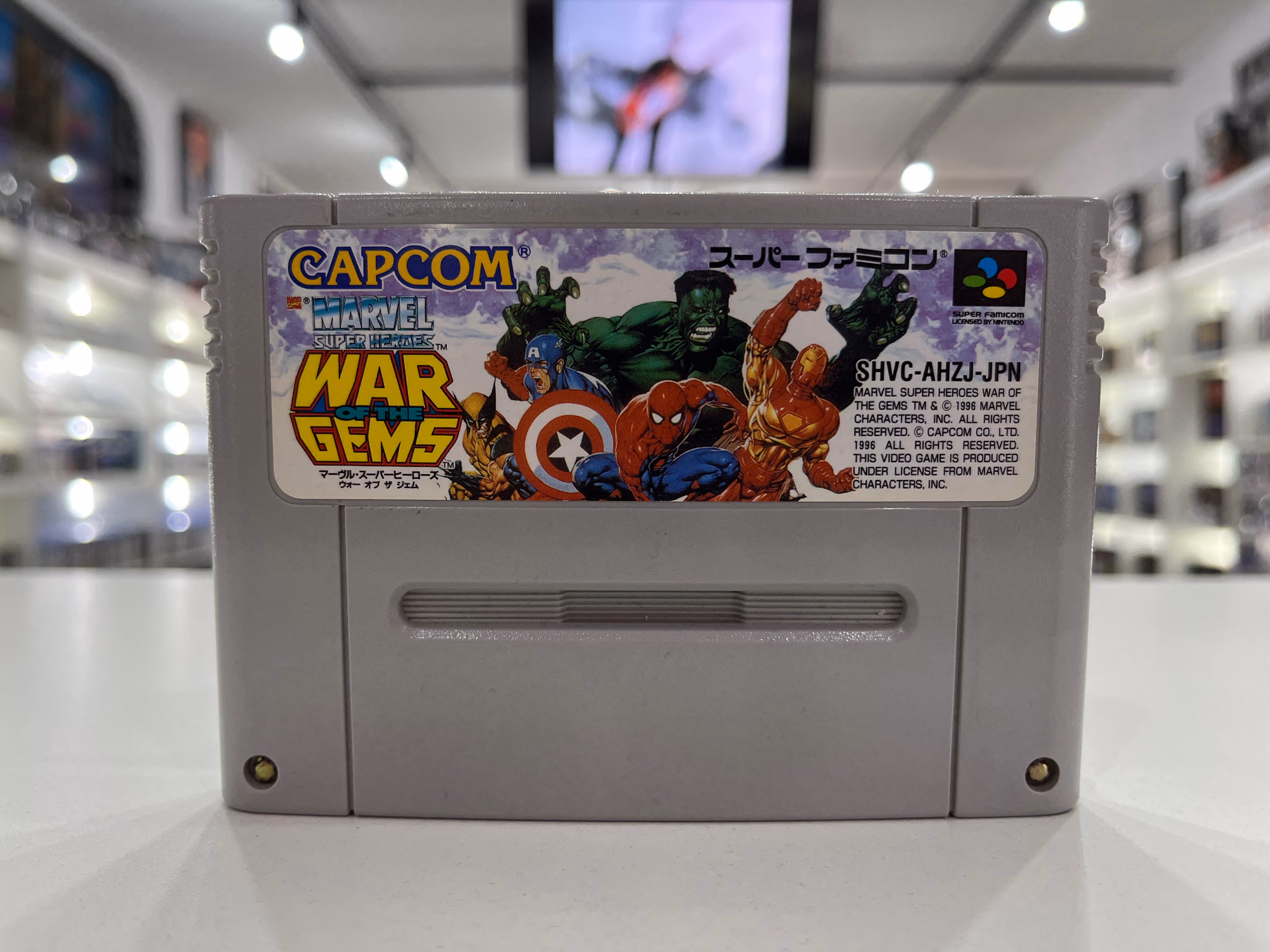 Marvel Super Heroes In War Of The Gems - Super Famicom