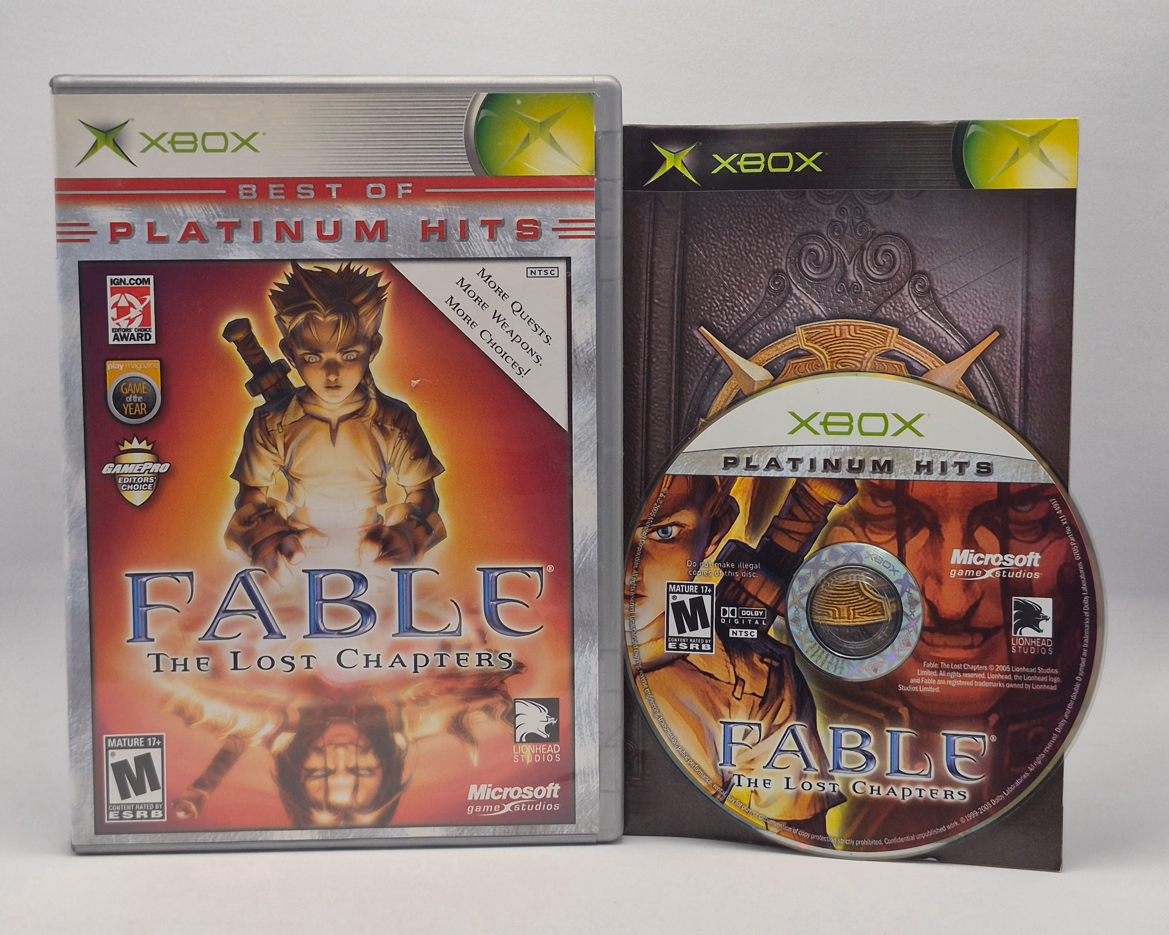 Fable The Lost Chapters - Xbox