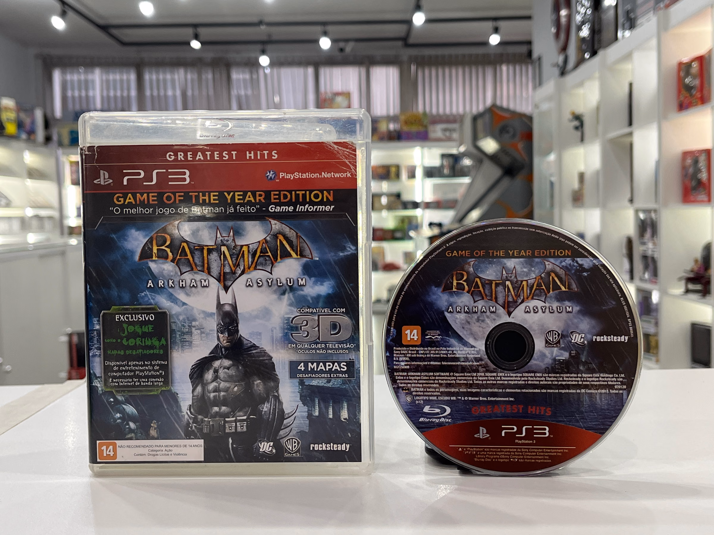 Batman Arkham Asylum Game of the Year Edition - PS3