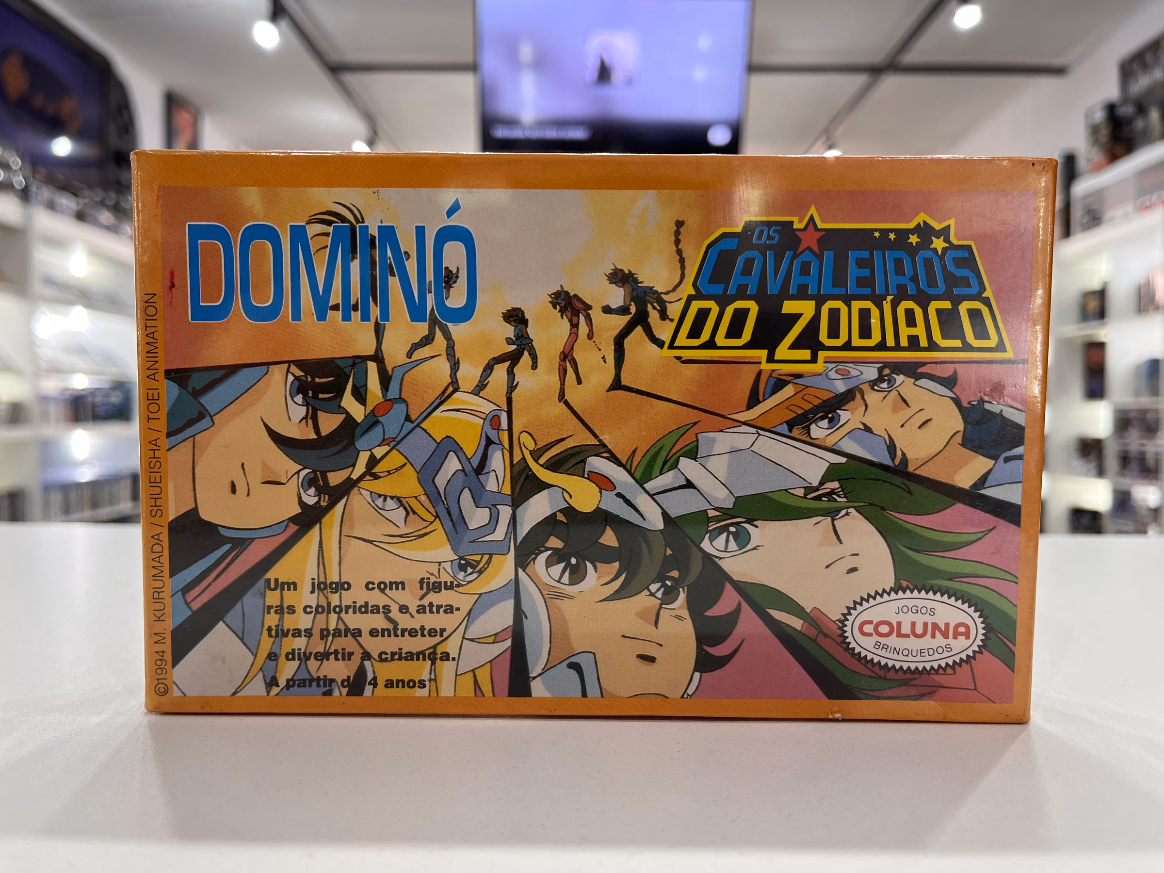 Dominó Os Cavaleiros do Zodiaco - Jogos Coluna