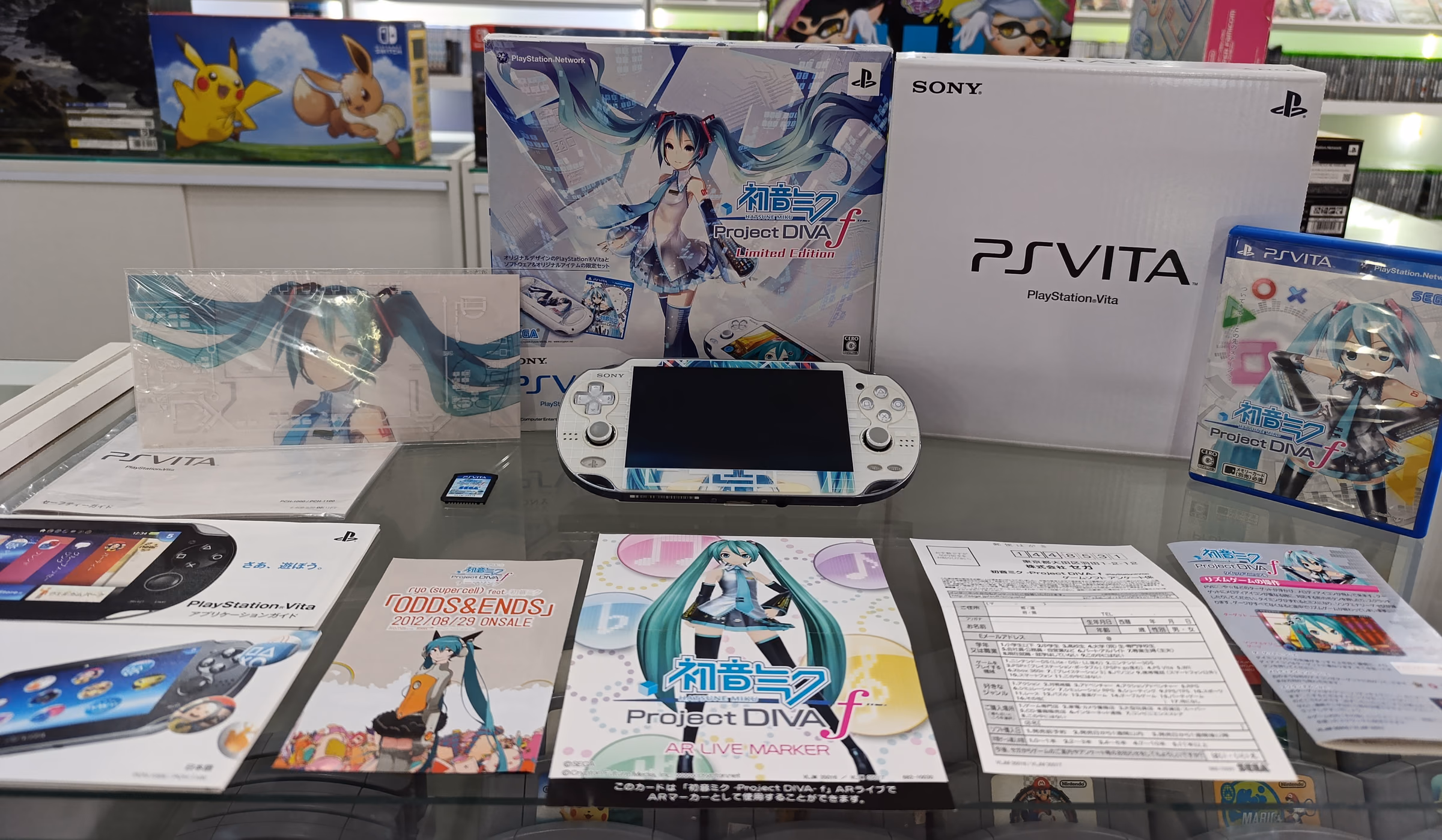 PS Vita Hatsune Miku Project DIVA f Limited Edition