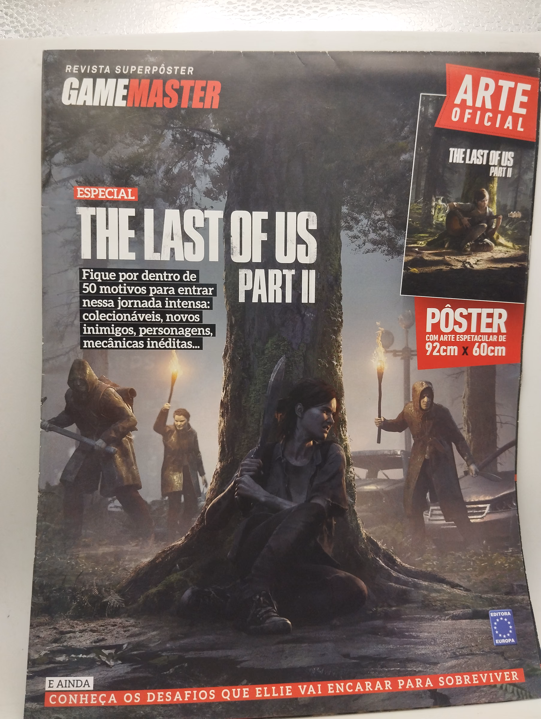 Revista Superpôster Game Master The Last of Us Part II