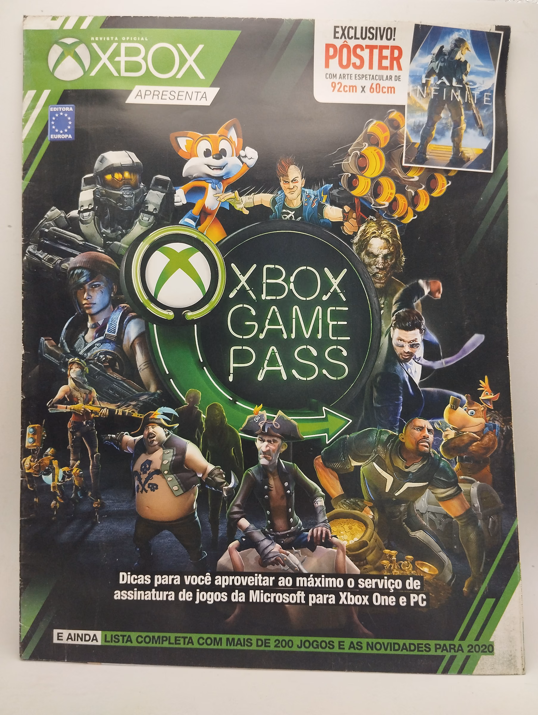 Revista Oficial Xbox Apresenta Xbox Game Pass - Xbox One