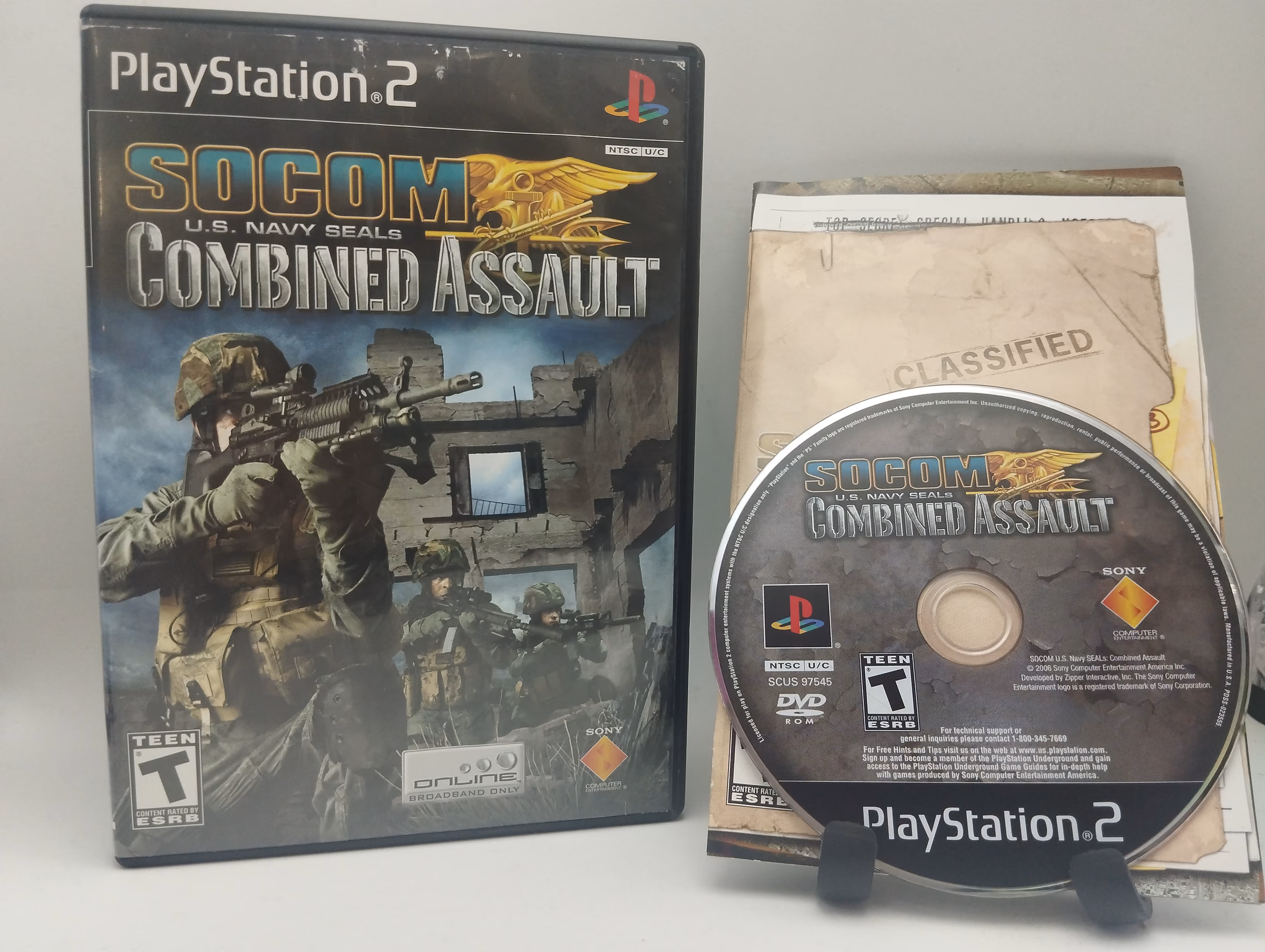 Socom U.S. Navy Seals Combined Assault - PS2