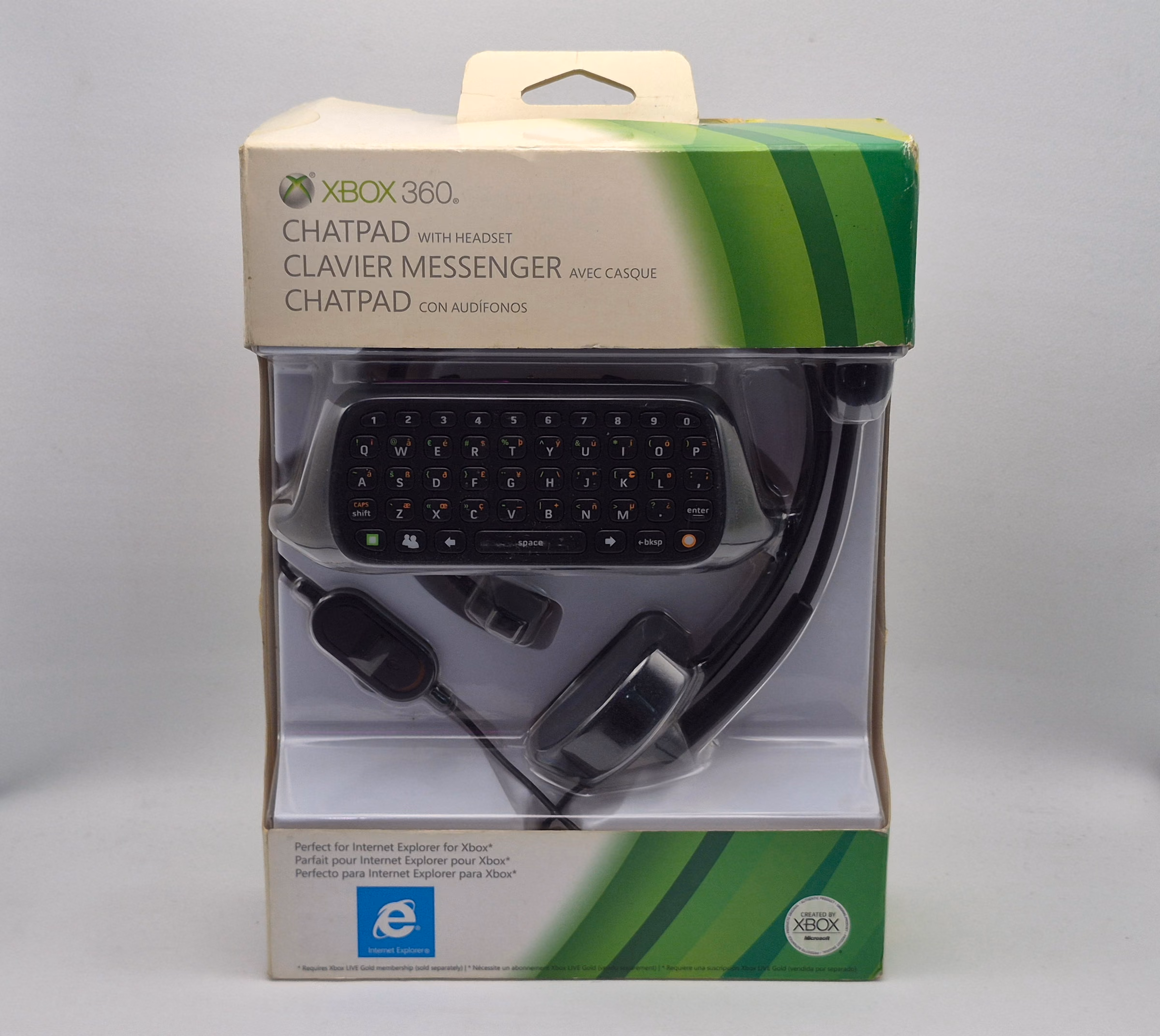 Xbox 360 Chatpad with Headset