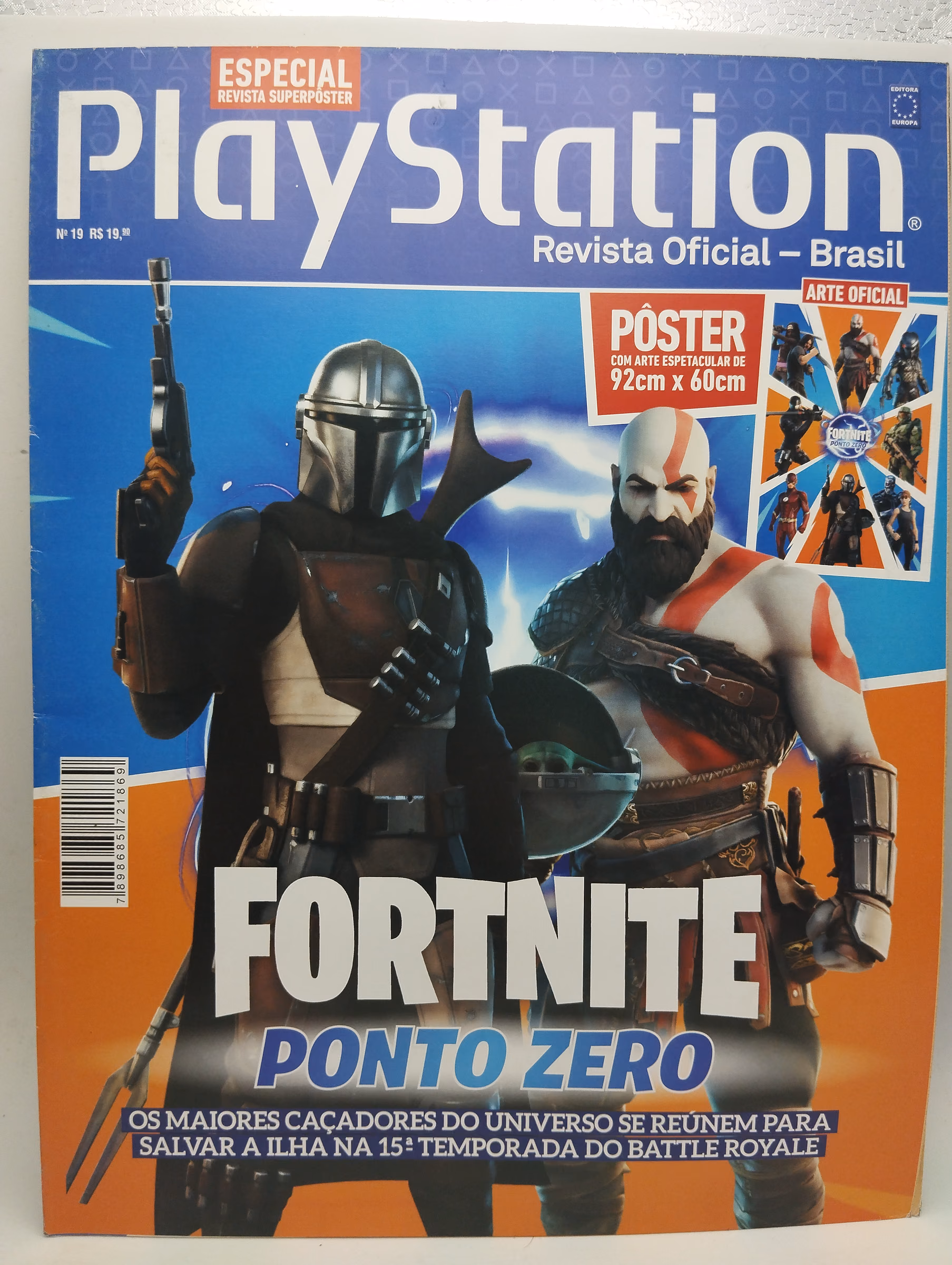PlayStation Revista Oficial Brasil Nº 19 - PlayStation - Fortnite